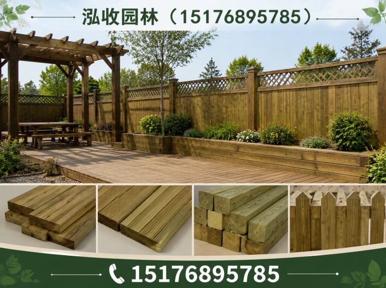 阳江防腐木展示图