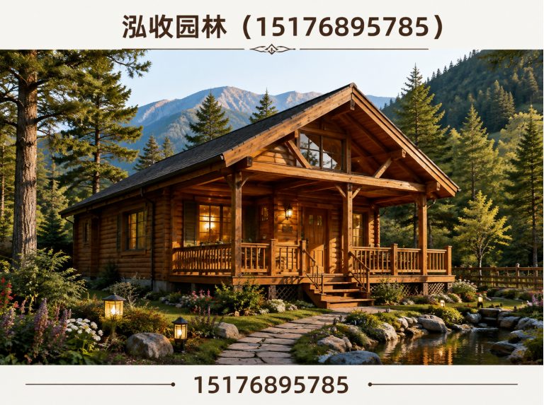 阳江防腐木凉亭展示图