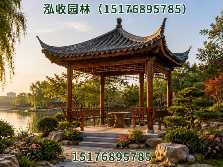 阳江京津冀防腐木工程展示图